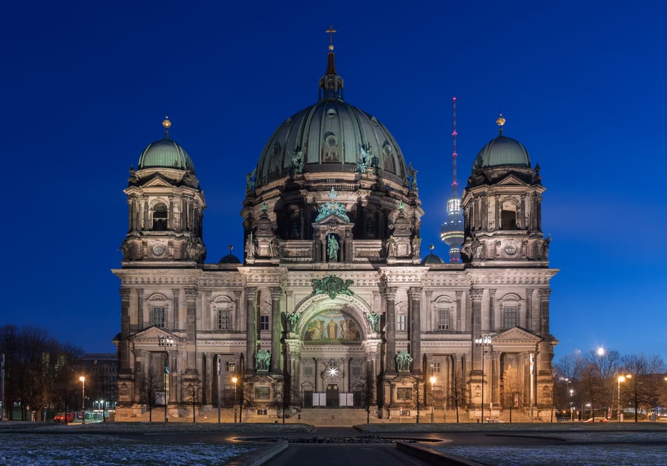 Berlin Cathedral on Museum Island.