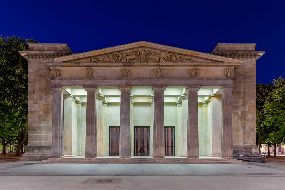 Neue Wache on Unter den Linden.