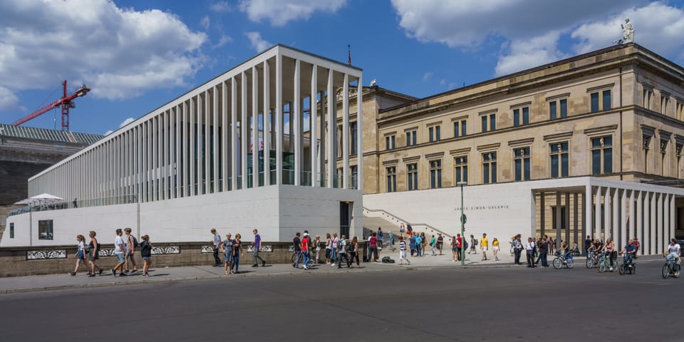 The James Simon Gallery on Museum Island.