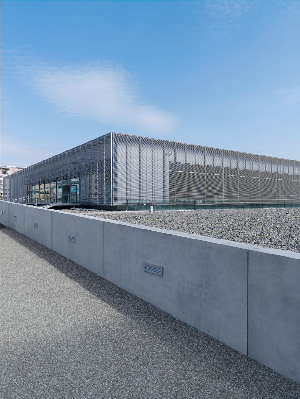 The Topography of Terror documentation center in Berlin.